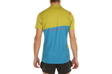 Image of La Sportiva Limitless T-Shirt - Mens, Kiwi Neptune, Medium, J91-713619-M