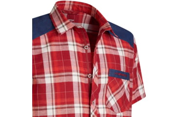 Image of La Sportiva Longitude Shirt - Mens, Chili/Poppy, Small, N25-309311-S