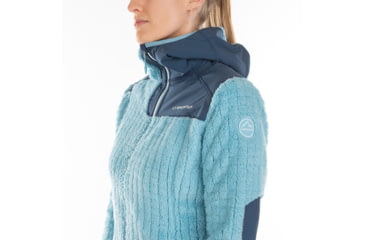 Image of La Sportiva Maya Hoody - Womens, Pacificblue/Opal, Large, M07-621618-L