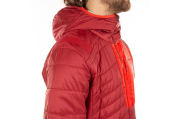 Image of La Sportiva Meridian Primaloft Jacket - Mens, Chili/Poppy, Small, L19-309311-S