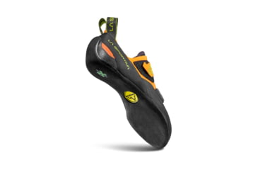 Image of La Sportiva Mistral Climbing Shoes - Mens, Hawaiian Sun/Lime Punch, 39, ZFCS034-O08E29-39