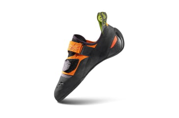 Image of La Sportiva Mistral Climbing Shoes - Men's, Hawaiian Sun/Lime Punch, 39, ZFCS034-O08E29-39