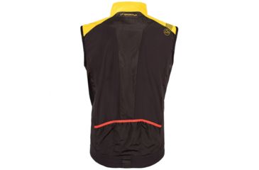 Image of La Sportiva Mistral Vest - Men's, Black/Yellow, Extra Large J73-999100-XL