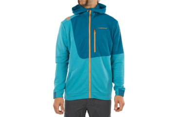Image of La Sportiva Mood Hoody - Mens, Topaz/Space Blue, Medium, N71-624623-M