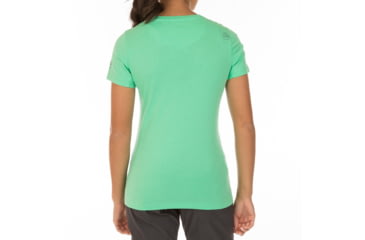 Image of La Sportiva Mountain Is Home T-Shirt - Women's, Jade Green, Small I79-704704-S