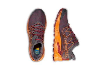 Image of La Sportiva Mutant Running Shoes - Mens, Carbon/Hawaiian Sun, 42.5, 56F-900208-42.5