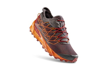 Image of La Sportiva Mutant Running Shoes - Mens, Carbon/Hawaiian Sun, 42.5, 56F-900208-42.5
