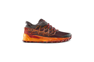 Image of La Sportiva Mutant Running Shoes - Mens, Carbon/Hawaiian Sun, 42.5, 56F-900208-42.5