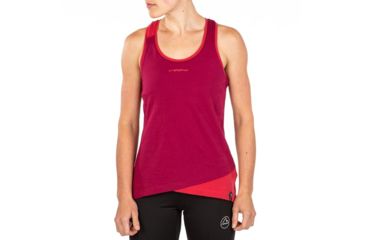 Image of La Sportiva Paige Tank - Women's, Beet/Garnet, Small, I97-310308-S