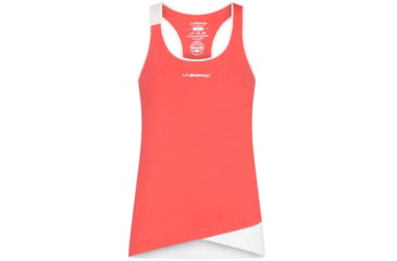 Image of La Sportiva Paige Tank - Womens, Hibiscus/White, Medium, I97-402000-M
