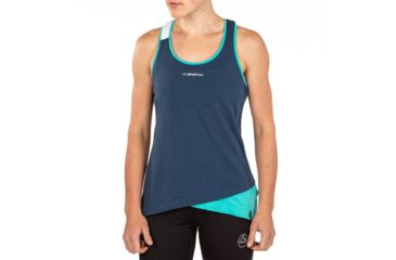 Image of La Sportiva Paige Tank - Women's, Opal/Aqua, Extra Small, I97-618615-XS