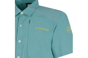 Image of La Sportiva Path Shirt - Mens, Pine, Small, P15-714714-S