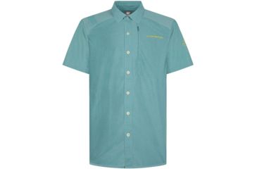 Image of La Sportiva Path Shirt - Men's, Pine, Small, P15-714714-S