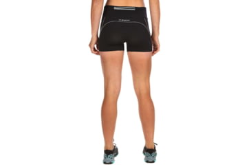 Image of La Sportiva Podium Tight Short - Women's, Black, Extra Small, K88-999999-XS
