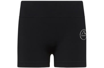 Image of La Sportiva Podium Tight Short - Womens, Black, Extra Small, K88-999999-XS