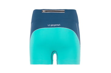 Image of La Sportiva Podium Tight Short - Womens, Opal/Aqua, Extra Small, K88-618615-XS