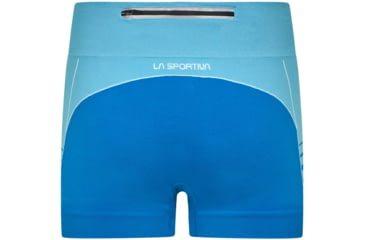 Image of La Sportiva Podium Tight Short - Womens, Pacific Blue Neptune, Medium, K88-621619-M