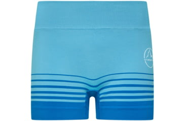 Image of La Sportiva Podium Tight Short - Womens, Pacific Blue Neptune, Medium, K88-621619-M