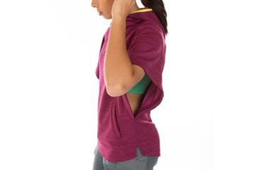 Image of La Sportiva Punch-It Poncho - Women's, Plum/Purple, Extra Small I88-501500-XS