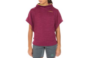 Image of La Sportiva Punch-It Poncho - Women's, Plum/Purple, Extra Small I88-501500-XS