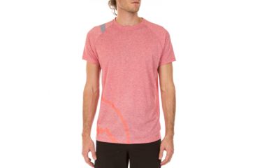 Image of La Sportiva Santiago T-Shirt - Men's, Cardinal Red, Small J78-307307-S