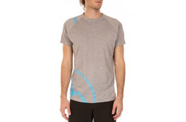 Image of La Sportiva Santiago T-Shirt - Men's, Falcon Brown, Medium J78-804804-M
