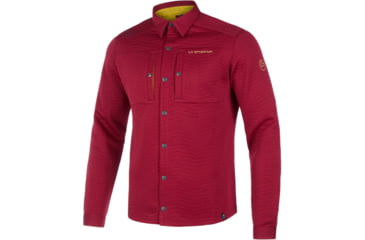 Image of La Sportiva Spacer Shirt - Mens, Sangria, Small, N88-320320-S
