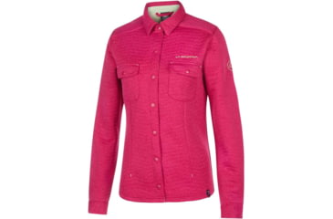Image of La Sportiva Spacer Shirt - Womens, Cerise, Medium, O82-409409-M