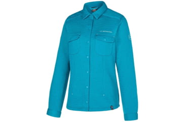 Image of La Sportiva Spacer Shirt - Womens, Crystal, Large, O82-635635-L