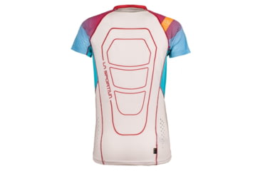 Image of La Sportiva Speed T-Shirt - Women's, Berry/White, Extra Small K43-303000-XS