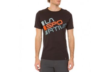 Image of La Sportiva Square T-Shirt - Men's, Carbon, Medium H49-900900-M