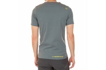 Image of La Sportiva Square T-Shirt - Men's, Slate, Extra Large H49-903903-XL