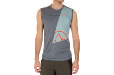 Image of La Sportiva Strive Tank - Men's, Slate/Stone Blue, Small H83-903904-S