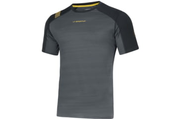 Image of La Sportiva Sunfire T-Shirt - Mens, Carbon/Moss, Small, L63-900723-S