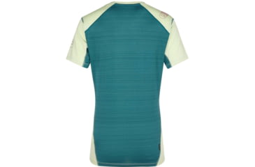 Image of La Sportiva Sunfire T-Shirt - Womens, Celadon/Alpine, Extra Small, M30-727726-XS