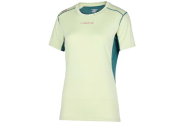 Image of La Sportiva Sunfire T-Shirt - Womens, Celadon/Alpine, Extra Small, M30-727726-XS