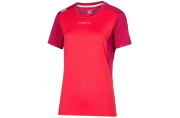Image of La Sportiva Sunfire T-Shirt - Womens, Lollipop/Cerise, Extra Small, M30-321409-XS