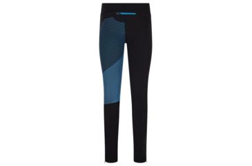 Image of La Sportiva Supersonic Pant - Womens, Black/Azure, Medium, K81-999620-M