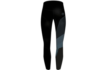 Image of La Sportiva Supersonic Pant - Womens, Black/Pacificblue, Extra Small, K81-999621-XS