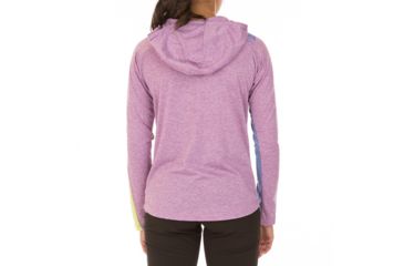 Image of La Sportiva Terra Long Sleeve Baselayer - Women's, Purple/Apple Green, Medium K79-500705-M