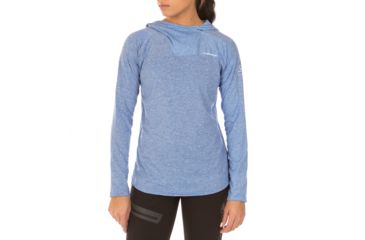 Image of La Sportiva Terra Long Sleeve Baselayer - Women's, Marine Blue/Cobalt Blue, Medium K79-612613-M