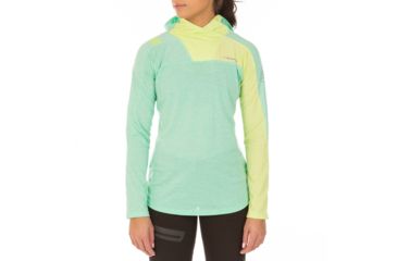 Image of La Sportiva Terra Long Sleeve Baselayer - Women's, Jade Green/Apple Green, Extra Small K79-704705-XS