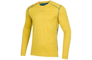 Image of La Sportiva Tour Long Sleeve - Mens, Moss/Alpine, Medium, L64-723726-M