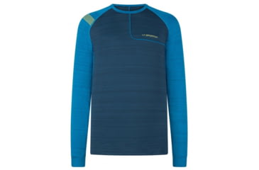 Image of La Sportiva Tour Long Sleeve - Mens, Opal/Neptune, Extra Large, L13-618619-XL