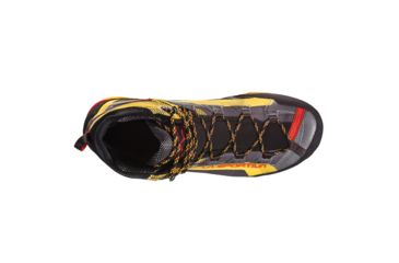 Image of La Sportiva Trango Tech GTX Mountaineering Shoes - Men's, Black/Yellow, 43.5, Medium, 21G-999100-43.5