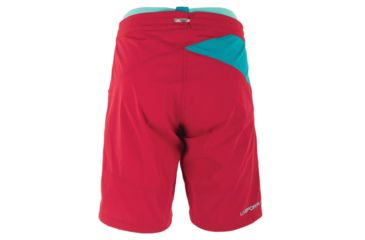 Image of La Sportiva TX Shorts - Women's, Berry/Emerald, Extra Small I67-303608-XS
