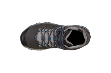Image of La Sportiva Ultra Raptor II Mid Leather GTX Hiking Shoes - Womens, Carbon/Atlantic W, 41.5, 34M-900630W-41.5