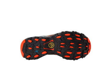 Image of La Sportiva Ultra Raptor II Mid Leather GTX Hiking Shoes - Womens, Grey/Cherry Tomato, 38.5, ZFHS097-G01R22-38.5