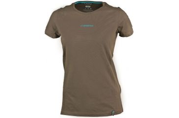 Image of La Sportiva Vintage Logo T-Shirt - Women's-Brown-Large
