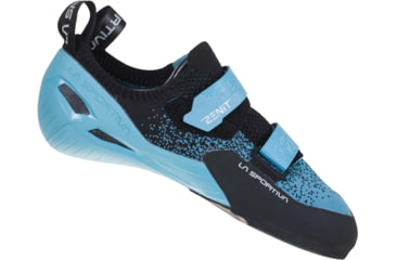 Image of La Sportiva Zenit Climbing Shoes - Women's, Pacific Blue/Black, 38, Medium, 30E-621999-38